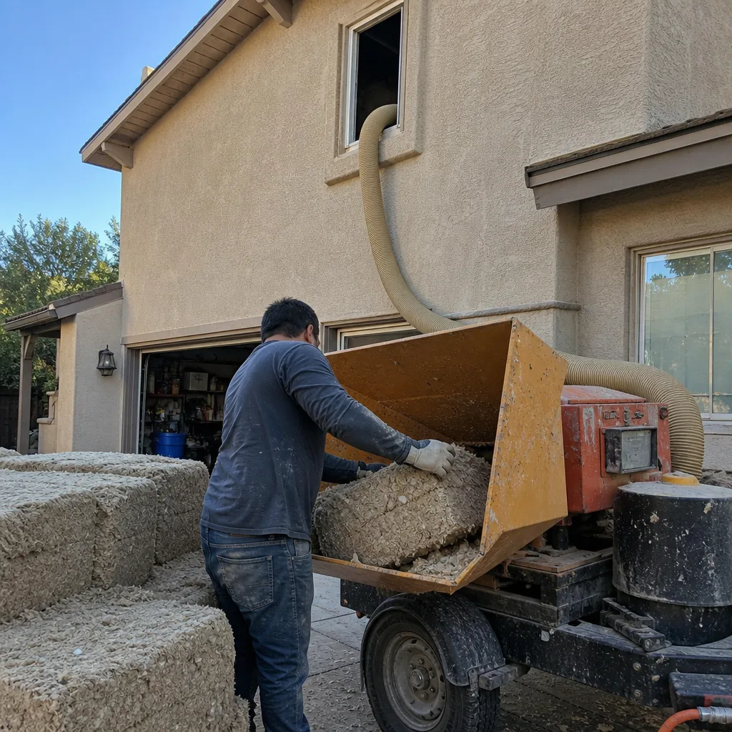 Blown-In Attic Insulation
